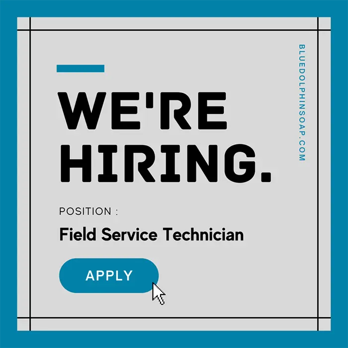 We're hiring field service technician 